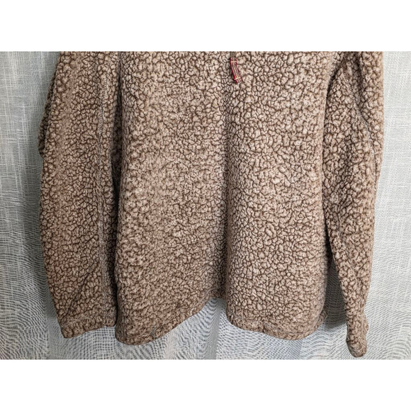 Women's Alpine Sherpa Pullover XXL Brown - Picture 2 of 5
